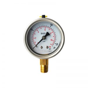 DIN type Bayonet Pressure Gauge - Exact Instrument Technology